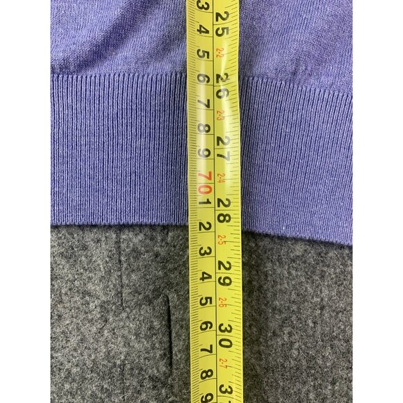 Peter Millar Crown Soft Mens Cotton/Silk V Neck Sweater Pebble Beach Size XXL - Picture 8 of 8